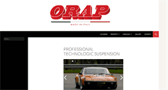 Desktop Screenshot of orap.it